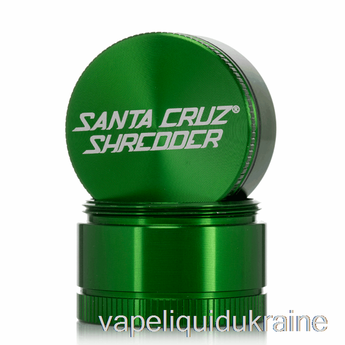 Vape Liquid Ukraine Santa Cruz Shredder 1.6inch Small 3-Piece Grinder Green (40mm)